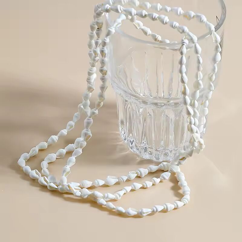 Long String Shell Necklace For Women Holiday Accessories Interesting Design Fashion Jewelry Trendy New Styles Conch Gifts MQ131